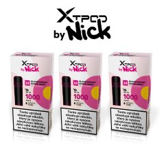 3 ks X TPOD by Nick Blackcurrant Rowan Berry 20 mg