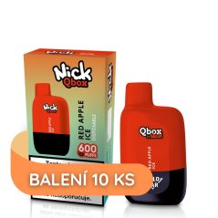 10 ks Nick Qbox RED APPLE ICE Q 16 mg