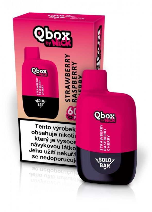 Qbox by Nick STRAWBERRY RASPBERRY CHERRY 20 mg
