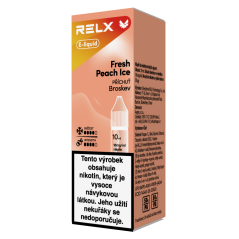 RELX e-liquid Fresh Peach Ice 18 mg, 10 ml, U