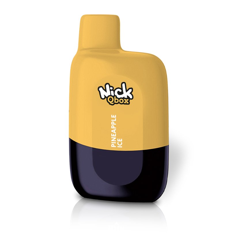E-cigareta Nick Qbox PINEAPPLE ICE Q 16 mg - Chuť ananasu s ledem (16 mg nikotinu) 