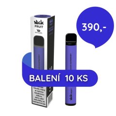 10 ks Nick FRUIT BLUE SOUR RASPBERRY 16 mg - cena 390 Kč