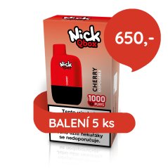 5 ks Nick Qbox CHERRY 16 mg