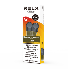 RELX Pod Pro 2-2 Pods - Classic Tobacco 18 mg (2 pody), U