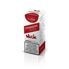 Nick e-liquid STRAWBERRY 6 mg, 10 ml