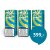 3 ks Nick e-liquid SW GRAPE 16 mg, 10 ml
