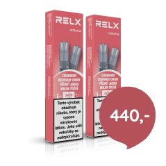 2 ks Relx Ultra Pod Strawberry Raspberry Cherry 18 mg