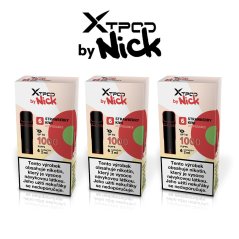 3 ks X TPOD by Nick Strawberry Kiwi 20 mg