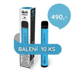 10 ks Nick Fruit BLUEBERRY ICE 16 mg - cena 490 Kč