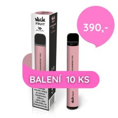 10 ks Nick Fruit STRAWBERRY MIX 16 mg - cena 390 Kč