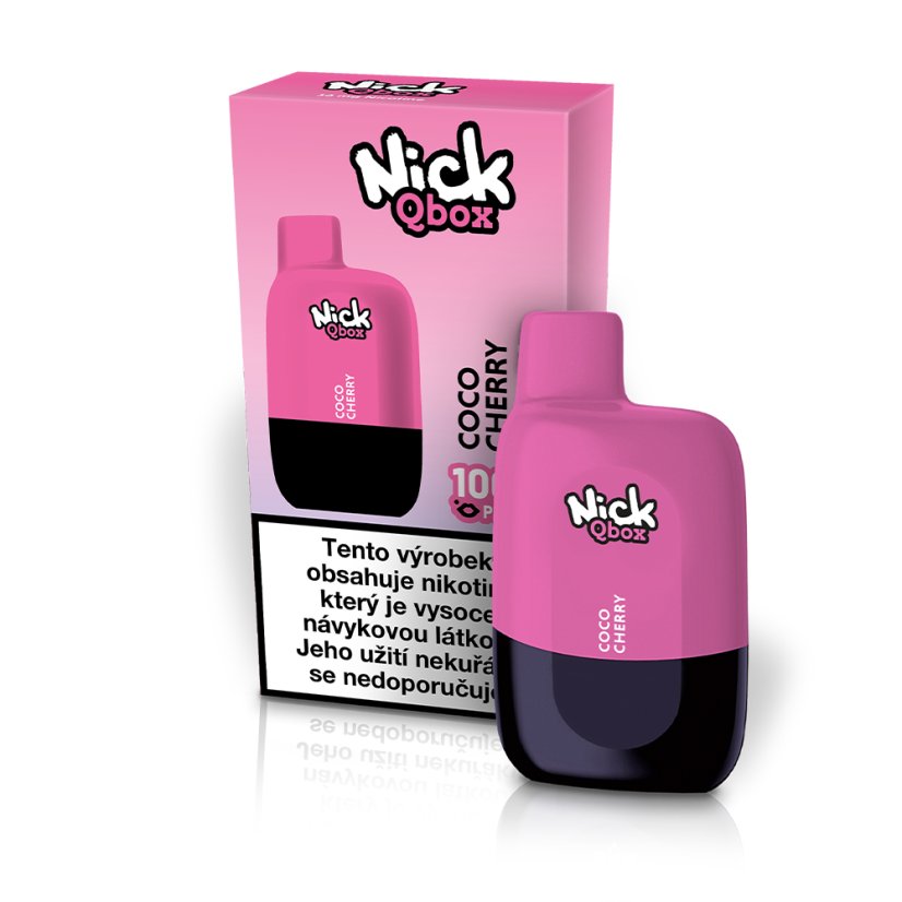 5 ks Nick Qbox COCO CHERRY 16 mg