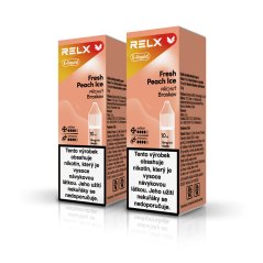 2 ks RELX e-liquid Fresh Peach Ice 18 mg, 10 ml