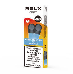 RELX Pod Pro 2-2 Pods - Blueberry Splash 18 mg (2 pody), U