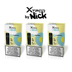 Nick XTPOD sada přednaplněných podů - příchut citron máta