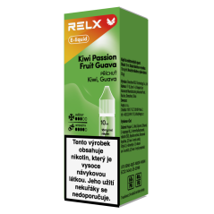RELX e-liquid Kiwi Passion Fruit Guava 18 mg, 10 ml, U