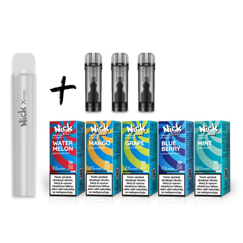 Balíček Nick SW e-liquid COMPACT I.