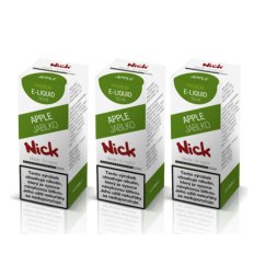 3 ks Nick e-liquid APPLE 16 mg, 10 ml