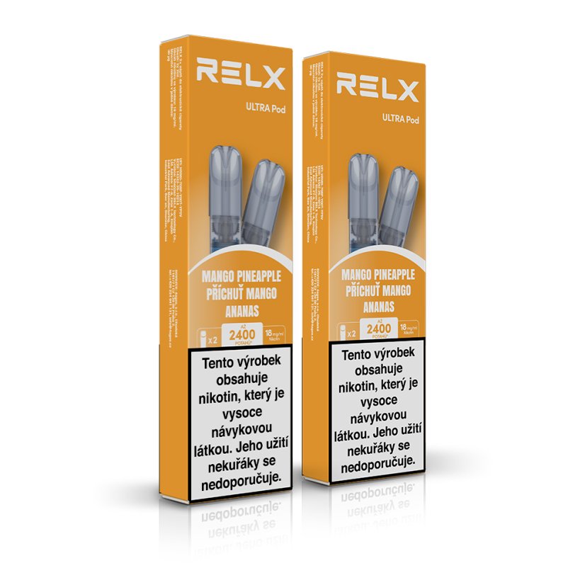 2 ks Relx Ultra Pod Mango Pineapple 18 mg