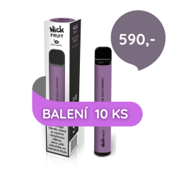 10 ks Nick Fruit BLUE RAZZ ENERGY 16 mg