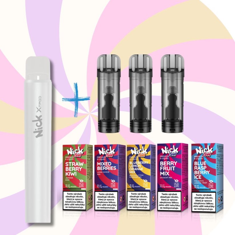 Balíček Nick SW e-liquid COMPACT II.