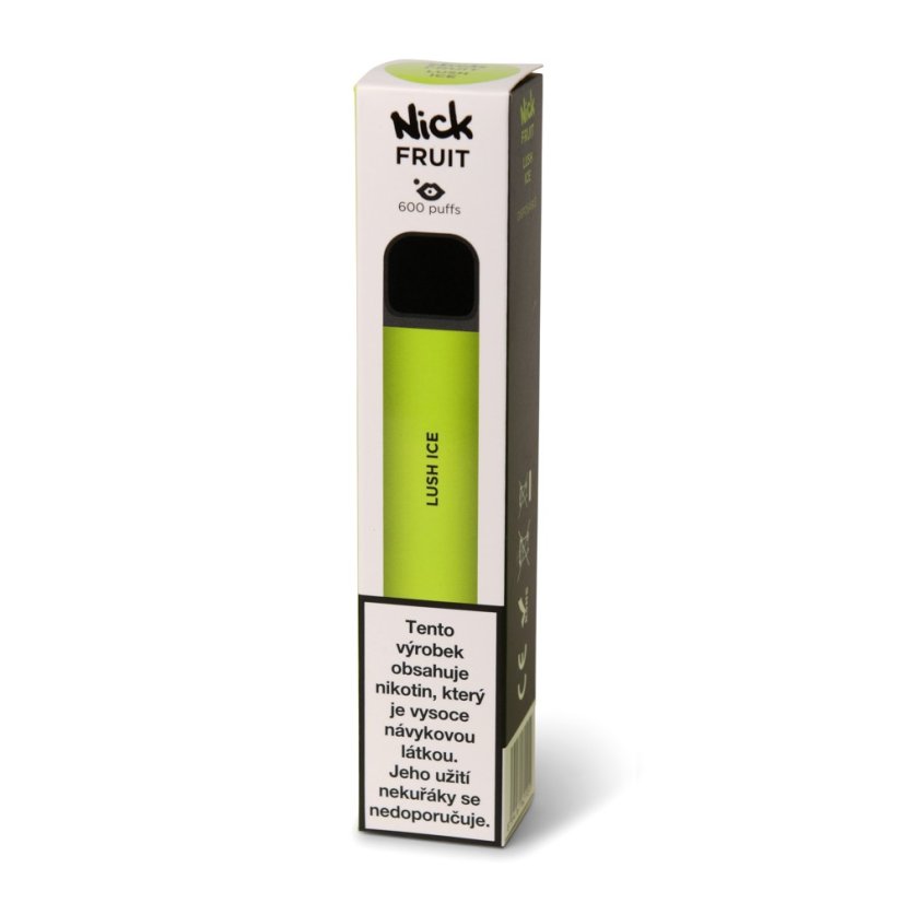 Jednorázová elektronická cigareta Nick Fruit LUSH ICE 20 mg - Ledové ovocné osvěžení (20 mg nikotinu)