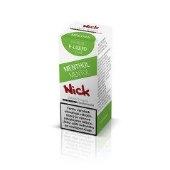 Nick e-liquid MENTHOL 9 mg, 10 ml, R