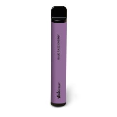 E-cigareta Nick Fruit BLUE RAZZ ENERGY 16 mg - Osvěžující modrá malina (16 mg nikotinu)