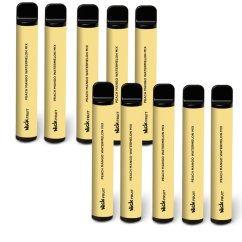 10 ks Nick Fruit PEACH MANGO WATERMELON 16 mg