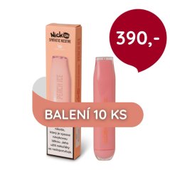 10 ks Nick Synthetic PEACH ICE 6 mg