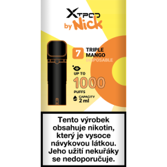 X TPOD by Nick Triple Mango 20 mg, R