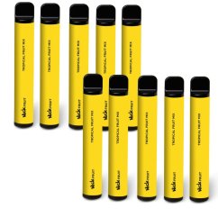 10 ks Nick Fruit TROPICAL FRUIT MIX 16 mg - 10 e-cigaret s příchutí tropické ovoce