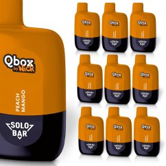 10 ks Nick Qbox PEACH MANGO 20 mg