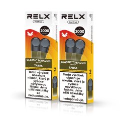2 ks RELX Pod Pro 2-2 Pods - Classic Tobacco 18 mg