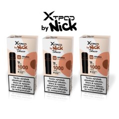 Nick XTPOD sada přednaplněných podů - příchut virginia tobacco 