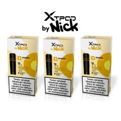 Nick XTPOD sada přednaplněných podů - příchut banán