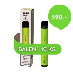 10 ks Nick FRUIT LUSH ICE 16 mg - cena 390 Kč!
