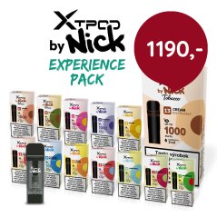 X TPOD Experience Pack – 13 příchutí + 2 zařízení