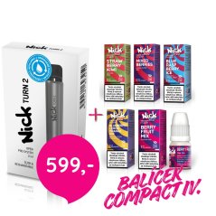 Balíček Nick SW e-liquid COMPACT IV.