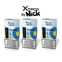 3 ks X TPOD by Nick Blue Sour Raspberry 20 mg