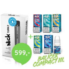Balíček Nick SW e-liquid COMPACT III.