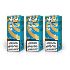 3 ks Nick e-liquid SW MANGO ICE 16 mg, 10 ml