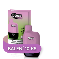 10 ks Qbox by Nick MIXED BERRIES 20 mg