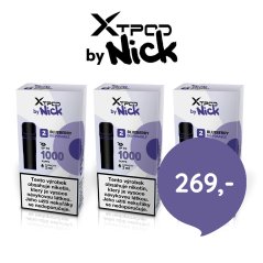3 ks X TPOD by Nick Blueberry 20 mg