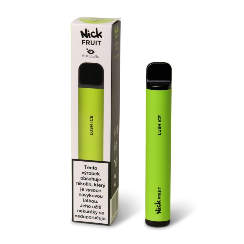 Elektronická cigareta Nick Fruit LUSH ICE 20 mg - Chuť ledového ovoce (20 mg nikotinu)
