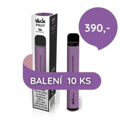 10 ks Nick Fruit BLUE RAZZ ENERGY 16 mg - cena 390 Kč