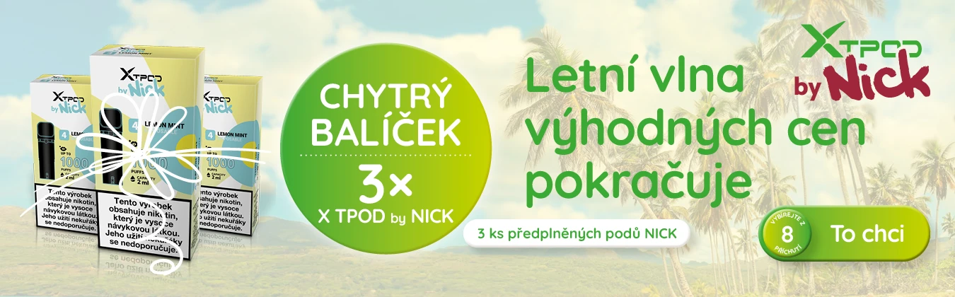 Nick X TPOD balíčky - 3 ks