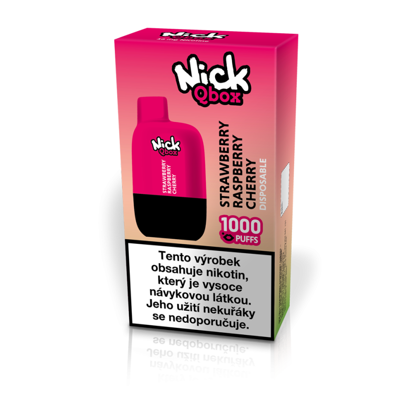 NICK Qbox Strawberry Raspberry Cherry - Q 16 mg, U