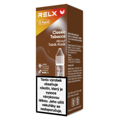 RELX e-liquid Classic Tobacco 18 mg, 10 ml, U