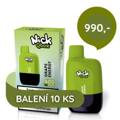 10 ks Nick Qbox GRAPE ENERGY Q 16 mg