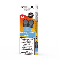 RELX Pod Pro 2-2 Pods - Blueberry Splash 18 mg (2 pody), U